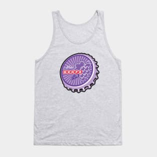 Vintage Grape Soda Bottlecap Tank Top